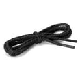 thumbnail image 2 of INSPIRE CHIC Unisex Round Rope Braided Waxed Shoelaces for Casual Dress Boots Shoes Black 150 cm/59', 2 of 4
