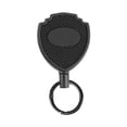 thumbnail image 1 of Llavero retráctil negro de 100 cm telescópico para cinturón con llavero Portatarjetas portátil Titular llave de alambre, 1 of 8