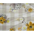 thumbnail image 4 of oneOone Polyester Lycra Yellow Fabric Floral Sewing Fabric By The Yard Printed Diy Clothing Sewing Supplies 56 Inch Wide, 4 of 4