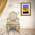 thumbnail image 3 of Taylor, Douglas 11x14 Gold Ornate Wood Framed with Double Matting Museum Art Print Titled - Solstice Sunset, 3 of 4