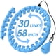 thumbnail image 1 of Aro de fitness con peso JKSHMYT, 30 eslabones, ajustable, 3 kg, azul, 1 of 6