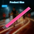 thumbnail image 2 of Uxcell Reflective Slap Bands, Reflector Band Snap Bracelet, Pink 20 Pcs, 2 of 7