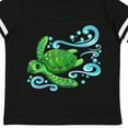 thumbnail image 4 of Inktastic Sea Turtle Swimming Boys or Girls Toddler T-Shirt, 4 of 5