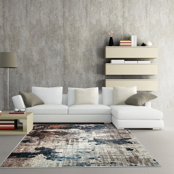 YouLoveIt 63"x90.6" Area Rug Rectangle Rug Modern Abstract Area Rug Soft Carpet Floor Rug for Living Room Bedroom Dining Room Home Yoga Mat Child Play Mat Non Slip Area Rug Pad