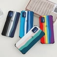 thumbnail image 2 of funda oficial original de color arco iris motorola moto g9 plus g8 play power g7 e7 one macro vision carcasa de silicona degradada de la marca Gao Jiahui unisex, 2 of 2