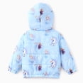 thumbnail image 2 of Disney Frozen Elsa Anna Girls Puffer Jackets Graphic Winter Hoodie Plus Zip-Up Outerwear Coats Sizes 2-6, 2 of 9