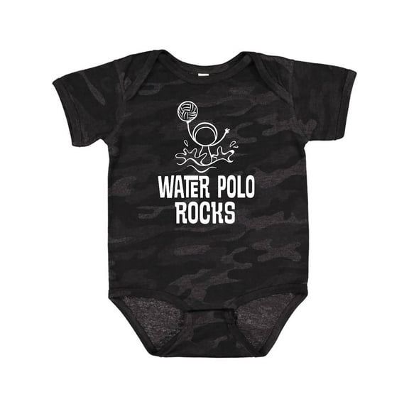 Inktastic Water Polo Rocks Sports Team Boys or Girls Baby Bodysuit