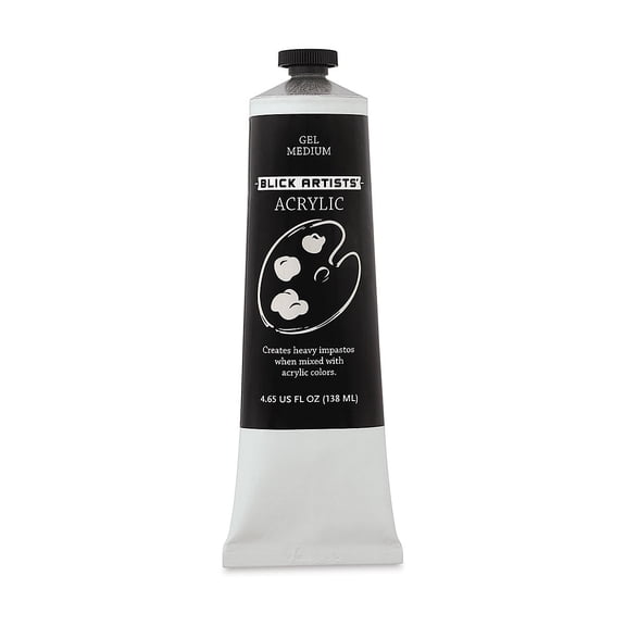 Blick Artists Acrylic Medium - Blick Acrylic Gel Medium, 4.65 oz tube