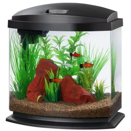 UPC: 0015905001991 | Aqueon LED MiniBow 2.5 SmartClean Aquarium Kit Black