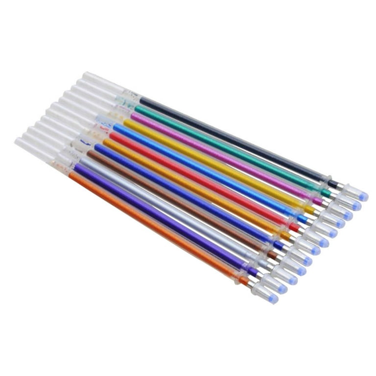 Fancy Pens for Men Gel Office School 12Colors Refills Markers Watercolor  Gel Pen Replace Supplies 5ml History Pencils 