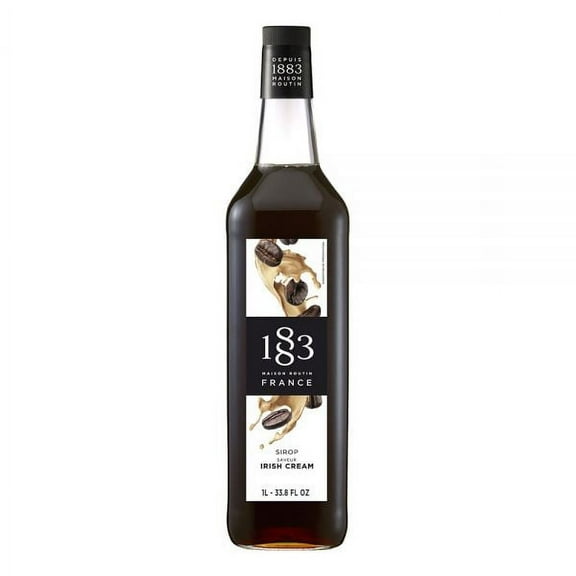 1883 Maison Routin Irish Cream Syrup - Bottle (1L)