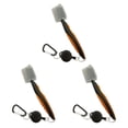 thumbnail image 3 of VONKY Stainless Steel Golf Club Brush Portable Handheld Replacement Solid Color Telescopic Double-sided Ball Brushes Orange with Lid 3Set, 3 of 6
