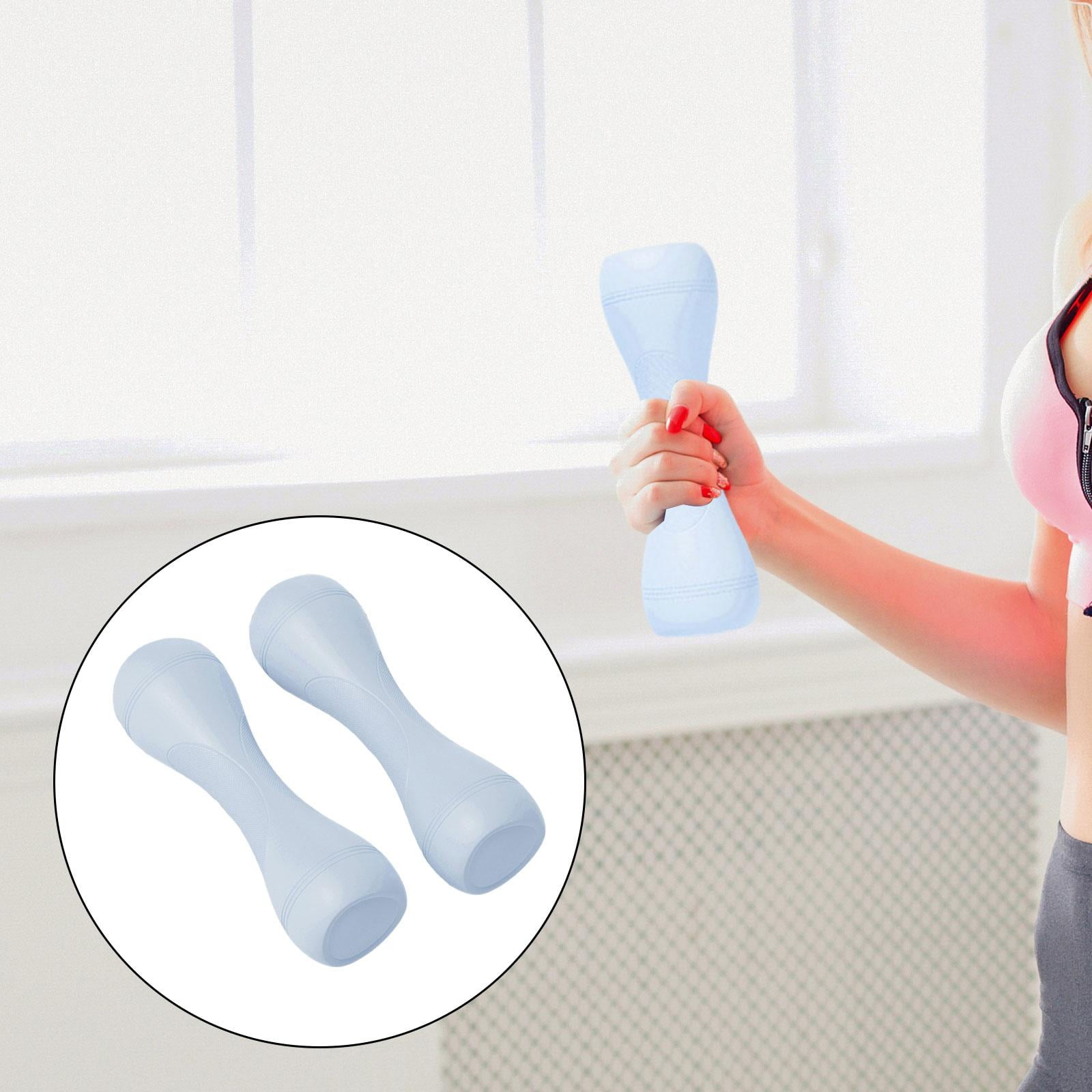 GARENDE Adjustable Dumbbells Pair for Home Strength Training Non Slip for Women Kids Blue