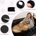 thumbnail image 5 of GlowPlume Human Dog Bed for Adults, 71"x43"x10" Human Size Dog Bed, Orthopedic, Waterproof Removable Washable Cover, Soft Calming Lounger for People & Pets, Black, 5 of 8