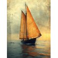 thumbnail image 1 of Qisvanset 12x16 Inch 2D Flat Framed Canvas Art, Woman Running to Jesus Religious Faith Holiday Home Wall Gift, 1 of 5