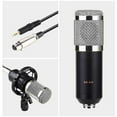 thumbnail image 4 of BM800 Professional Condenser Microphone Podcast Live Broadcast Equipment USB MIC Microfone Set Studio Mic with Arm Stand Music Recording Equipment for Studio Live Recording and Broadcasti, 4 of 7