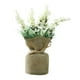 thumbnail image 5 of 1 ramo de flores artificiales de lavanda para decoración del hogar, boda y fiesta. Lavanda blanca, 5 of 8