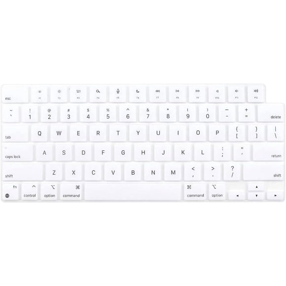 PINHEN 2 Pack Keyboard Cover Skin for 2024-2022 MacBook Air 13.6 inch 15.3 inch M3 M2 Chip A2681 A2941 U.S Enter TPU Protector for MacBook Air 13'' 15'' M3 M2 2024 2023 2022 Accessory