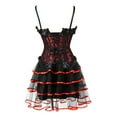 thumbnail image 3 of Stay Corset Women Corset Dress for Women Victorian Corset Skirt Set Lace Corset Dress XS, 3 of 3