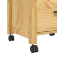 thumbnail image 2 of vidaXL Chariot de Cuisine Roulant sur Roues Salon Bois Massif Pin, 2 of 6