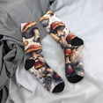 thumbnail image 5 of Vsdgher Cute Forest Mushrooms Crew Socks for Men & Women, Breathable Casual Athletic Ankle Socks, 5 of 6