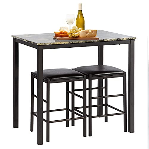 Fdw Dining Table Set Kitchen And Chairs For 4 Room Small Spaces Home Furniture Rectangular Modern Canada Fdw Dining Table Set Kitchen And, Best Dining Table Set For Small Space
