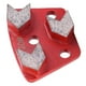 thumbnail image 3 of 4X 30 Grit Disco de Almohadilla de Pulido de Piso de Diamante Trapezoidal Raspador de Enlace de Metal para Retirar Las Juntas de Las Manchas Adhesivas, 3 of 5