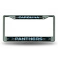 thumbnail image 1 of Carolina Panthers Cadre Chromé Pailleté, 1 of 1