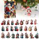thumbnail image 1 of Adornos Navideños Para El Hogar Con Gatos Divertidos En 2D Adornos Para El Árbol De Navidad Para Las Fiestas Navideñas De 2025 Calendario De Adviento Adornos Para El Árbol De Navidad Adornos Con Gat, 1 of 8