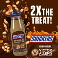 thumbnail image 2 of Victor Allen's Snickers Iced Coffee Latte, Ready to Drink, 13.7 oz Bottles, 2 of 8