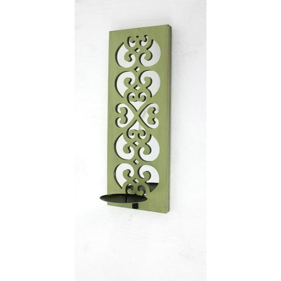 Teton Home WD-116 Candle Holder - Green