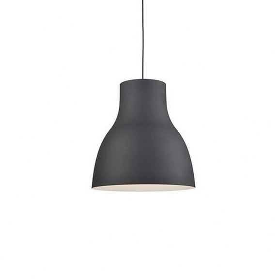 494224-BK-Kuzco Lighting-Cradle - 1 Light Pendant-25.38 Inches Tall and 23.63 Inches Wide-Black Finish -Traditional Installation