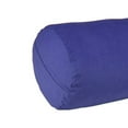 thumbnail image 2 of Yoga Accessories Max Support Deluxe Round Cotton Yoga Bolster, Blue, 2 of 5