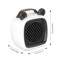 thumbnail image 2 of Space Heaters for Indoor Use Desktop Fan Heater Small Household Cartoon Office Quick Heat Hand Warmer And Foot Warmer Winter Indoor Heating Supplies, 2 of 6