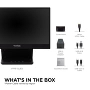 ViewSonic VP16-OLED Ergonomic Stand Portable 15.6 1080p OLED Monitor
