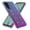 Blue/Purple, variant on Rosebono Compatible With TCL 40 XE 5G Case, Hybrid Glitter Sparkle Transparent Colorful Gradient TPU Skin Cover Protection Case (Blue/Purple)
