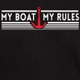 thumbnail image 3 of CafePress - My Boat My Rules T Shirt - Men's Classic Graphic Cotton T-Shirt, 3 of 4