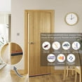 thumbnail image 5 of Deco Home 4 Pcs Door Seal (1.5" Width x 36.5" Length) Gate Bottom Sealing Strip Draft Stopper with Aluminum Plate & Nylon Bristles (Chocolate), 5 of 6