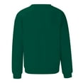 thumbnail image 5 of Aocisk Chandail à Col Rond à Manches Longues pour Femme avec Imprimé Graphique de Noël, Haut Décontracté à Motif Festif Vert TTTG, 5 of 5