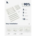 thumbnail image 3 of KINGYES Outdoor Side Table, Small Outdoor Table for Patio, Adirondack Side Tables for Outside or Indoor, Weather Resistant Easy Maintenance, 3 of 7