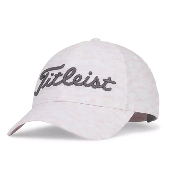 NEW Titleist Diego Performance Light Pink/Charcoal Snapback Golf Hat/Cap (Closeout)