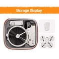 thumbnail image 4 of Mini Carrying Case for DJI Flip, Portable Travel Storage Bag Flip Drone Body Case Waterproof PU Leather EVA Protective Cover Hard Shell Organizer with Carabiner Accessories, 4 of 10