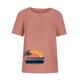 thumbnail image 2 of Camisas de Manga Corta para las Mujeres Blusas de Impresión Casual Botón Cuello Redondo, Top de Verano Ligero para el Día Y el Trabajo, 2 of 4