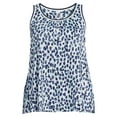 thumbnail image 5 of Secret Treasures Women's Plus Size Shirred Sleep Tank Top, 5 of 5