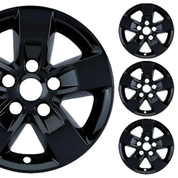PacRim 7237-GB 17" Dodge Ram 1500 Wheel Skin Set (Fits 13-19) - Gloss Black