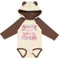 thumbnail image 3 of Inktastic Our First Mother's Day-roses and Daisies Boys or Girls Long Sleeve Baby Bodysuit, 3 of 5