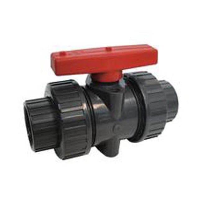 American Granby ITUV200SE 2 in. SCH 80 PVC True Union Ball Valve, Slip