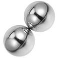 thumbnail image 2 of 2pcs Stainless Steel Baoding Balls 2 Inch Chinese Health Balls Hand Therapy Exercise Balls For Parents Teachers Stress Relieve, 2 of 8
