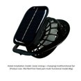 thumbnail image 6 of Women Sun Hat Wide Brim Cap Solar Fan Sports Summer Lightweight Breathable Adjustable Visor Cap, 6 of 9