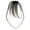 Black, variant on Miangastore Bang Hair Clip Hair Bang Hairpiece Clip in Air Bang Hair Extensions Bang Clip